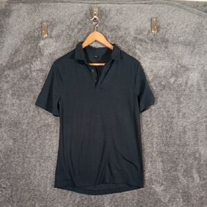 lululemon athletica Blue Polo Shirt Golf Outdoors Mens Size Small
